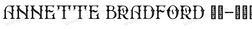 Annette Bradford 常规字体转换